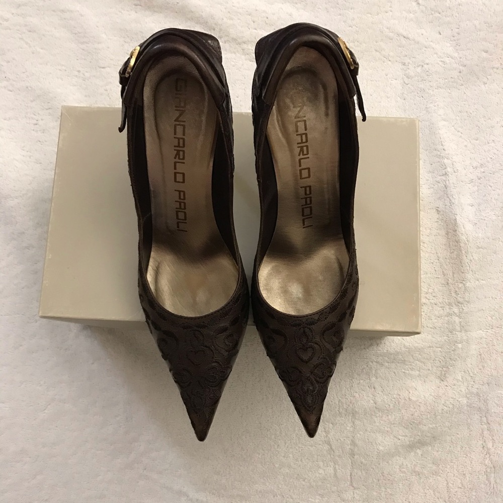 Giancarlo Paoli Gadre Dark Brown 7.5US 38.5EUR